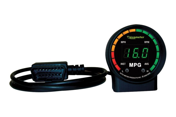 Save Gas, Money & the Environment with Auto Meter's Fuel Consumption eco-gauge