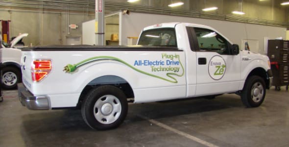 Enova Integrates Ford F-150 and Chevy Express With All-Electric System
