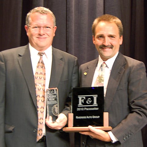Riverside Auto Group Named F&I Dealer of the Year