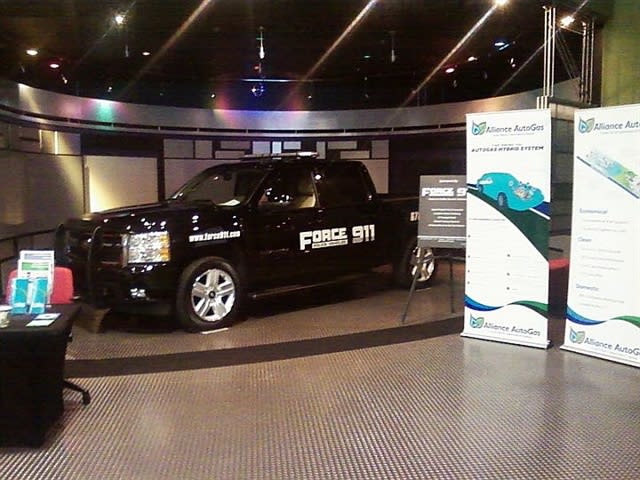 Bi-Fuel Police Vehicles at Atlanta Clean Start Propane Workshop