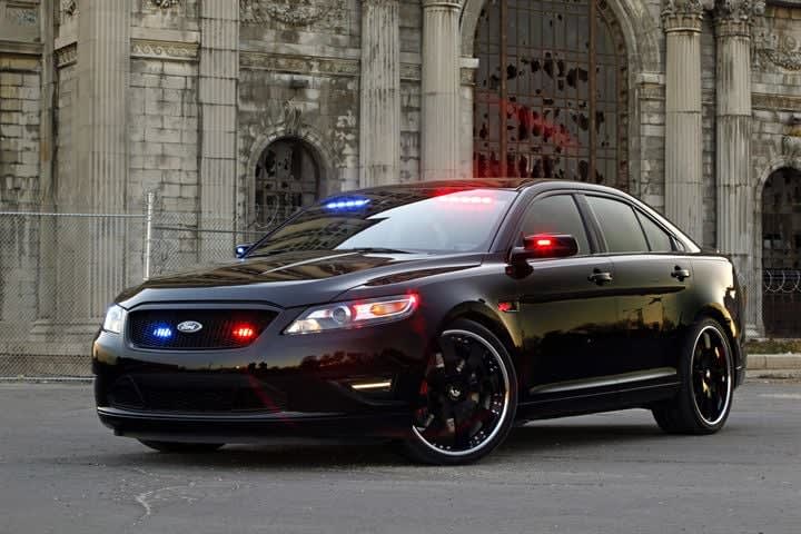 Stealth Ford Police Interceptor Debuts at SEMA Show