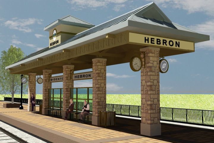 DCTA breaks ground on Hebron station