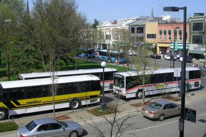 Cambus provides fare-free routes to parking, campus