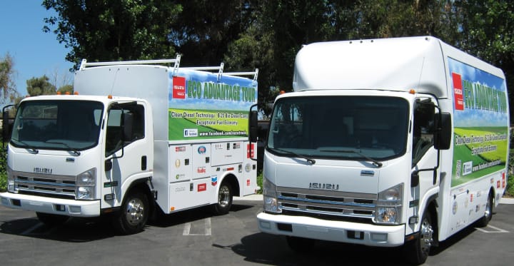 Isuzu NPR ECO-MAX Trucks Return from Nationwide Tour