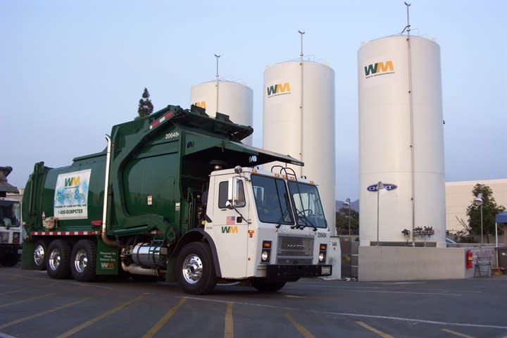 Waste Management Adds 1,000th Natural Gas Truck to Fleet
