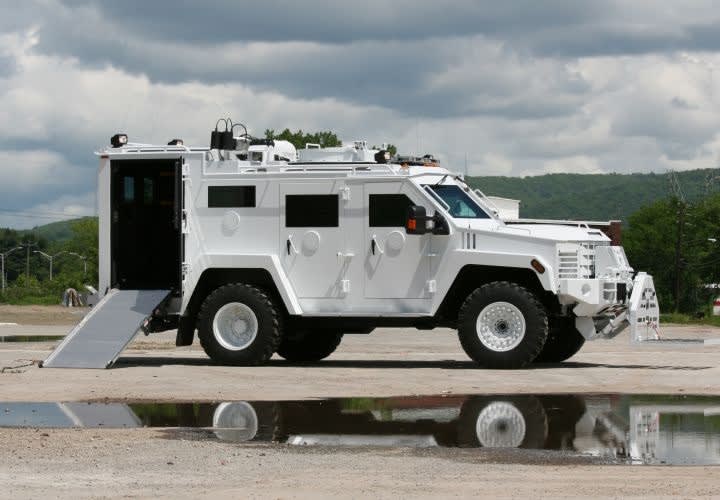 Lenco Introduces BearCat EOD "BombCat" Armored Response Vehicle