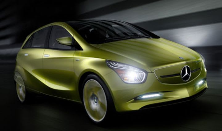 Mercedes-Benz BlueZero Concepts Destined for 2009 Detroit Auto Show