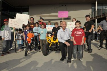 Event to Protest Youth-Motorcycle Ban Draws 400 Supporters