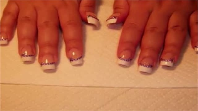 Dress Up a Basic French Manicure by Tracie McNeal