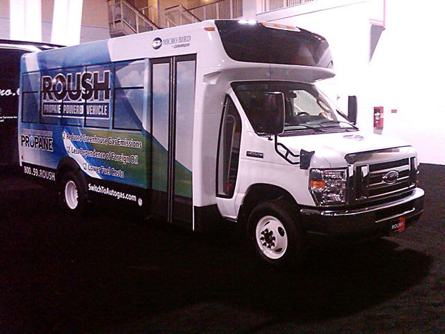 Propane Vehicles Showcased at BusCon