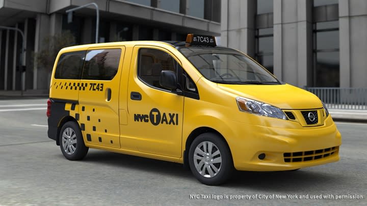 Nissan NV200 Selected for NYC Taxi Fleet