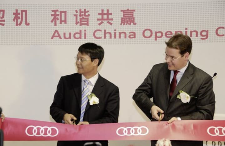 Audi AG Establishes Fully-Owned Subsidiary in China
