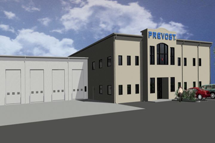 Prevost to build Tennessee service center