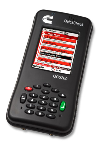 Cummins Debuts Enhanced Quickcheck 5200 Handheld Device