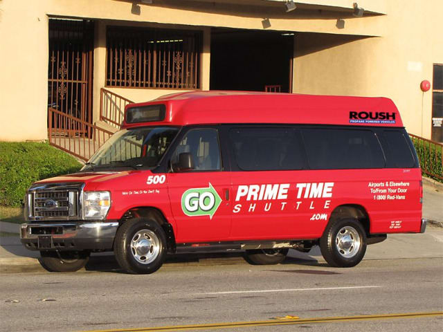 Prime Time Shuttle Fleet Makes Switch to Propane