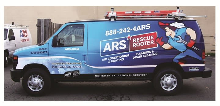 ARS/Rescue Rooter Rolls Out Propane Autogas Ford Vans