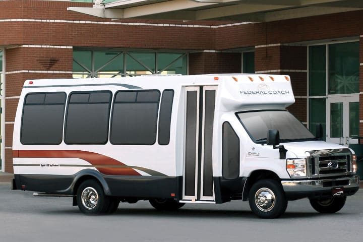 Federal Coach unveils new cab entry bus