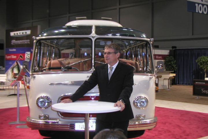 Daimler sets revenue record, showcases Setra S 6