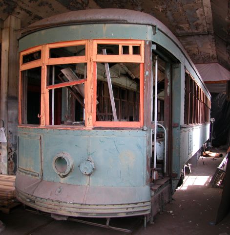 Thomas Built restores streetcar for museum