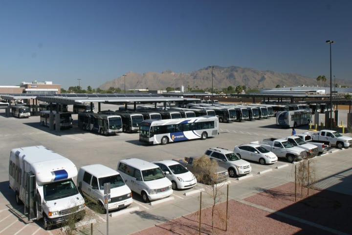 Ariz.'s Sun Tran unveils 'green' transit facility