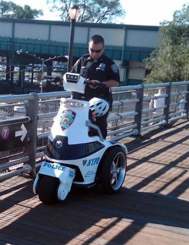 NYPD to Deploy Electric Stand-Up Vehicles