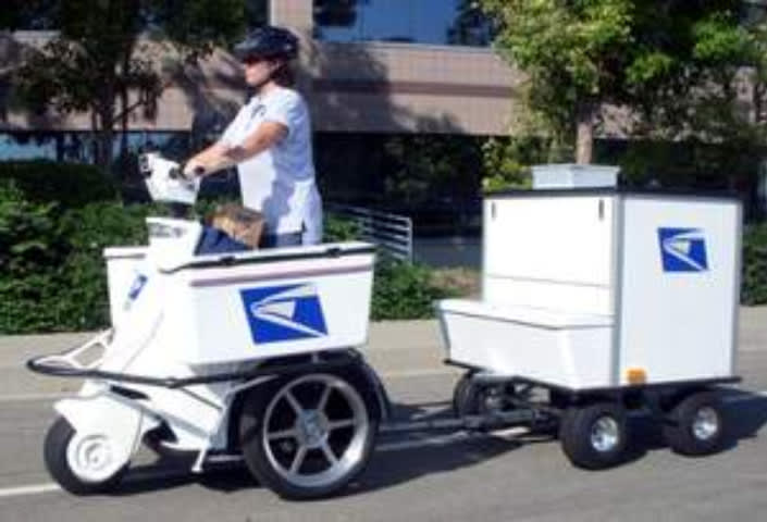 USPS to Cut Fuel Costs with Electric Stand-Up Vehicles