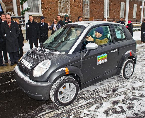 Indiana Takes Delivery of 15 THINK Electric Cars