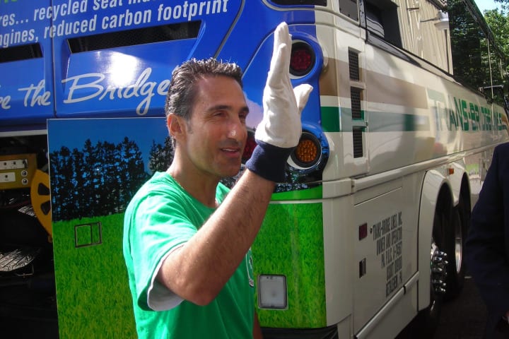 Trans-Bridge Lines unveils low-emission coaches