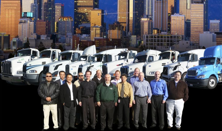 Cleaning up the Environment is No. 1 Priority for a 'Clean Truck Coalition' of 10 Southern California Carriers