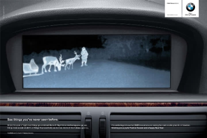 Go to the Dark Side with BMW Night Vision