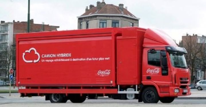 Coke Tests Hybrid Truck in Europe