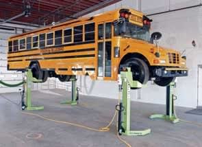 Bus Lifts Reach New Heights