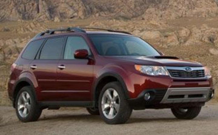 Subaru Forester Named Motor Trend 2009 Sport/Utility of the Year