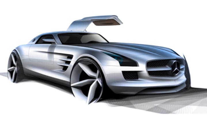Mercedes-Benz Working on Electric Plug-In SLS Supercar