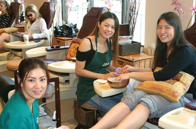 On the Road: Nail Garden, Studio City, Calif.