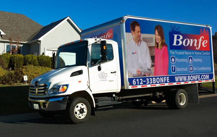 Plumbing & Heating Company Updates Fleet Look