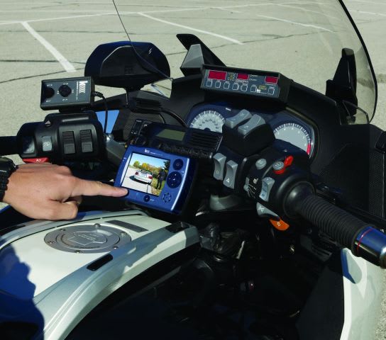 New Police Motorcycle Video System Unveiled