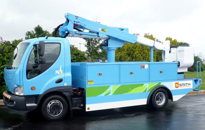 PG&E to Test First Smith Electric Vehicles All-Electric Utility Truck