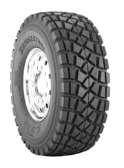 Bridgestone Debuts On/Off-Highway Single-wide Tire

