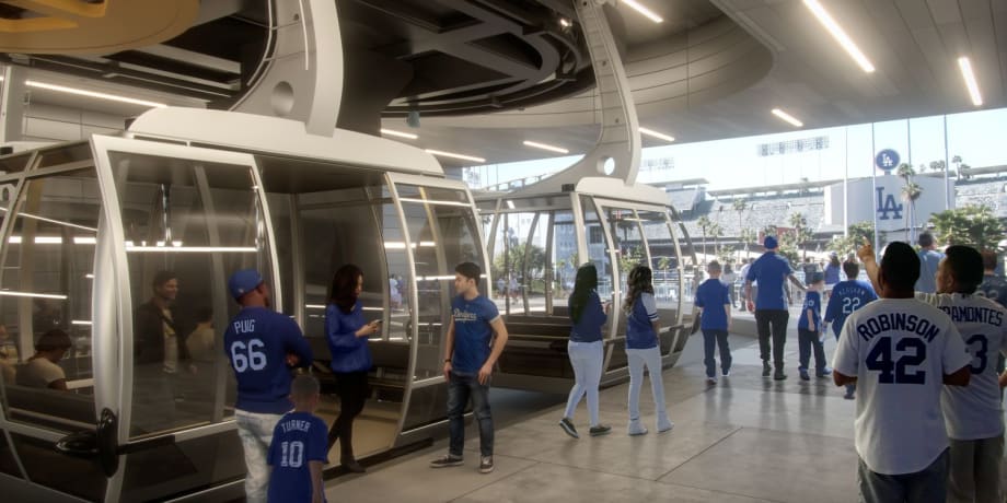LA Metro receives proposal for aerial gondola linking station, ballpark