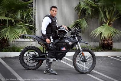 LAPD Adds Electric Motorcycle to Fleet
