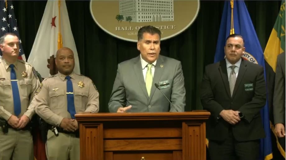 California Motor Deputy Shot in Back at Intersection, Saved by Armor