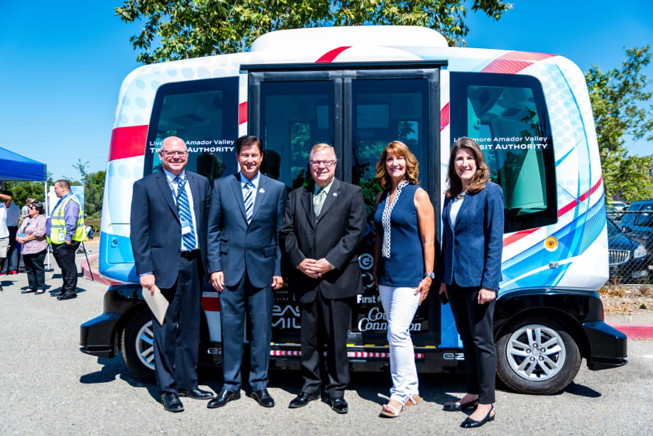 Calif.'s LAVTA, partners launch shared autonomous vehicle testing