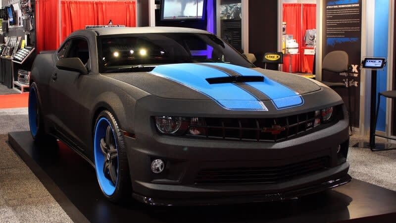 Rare LINE-X Camaro Being Auctioned for Charity