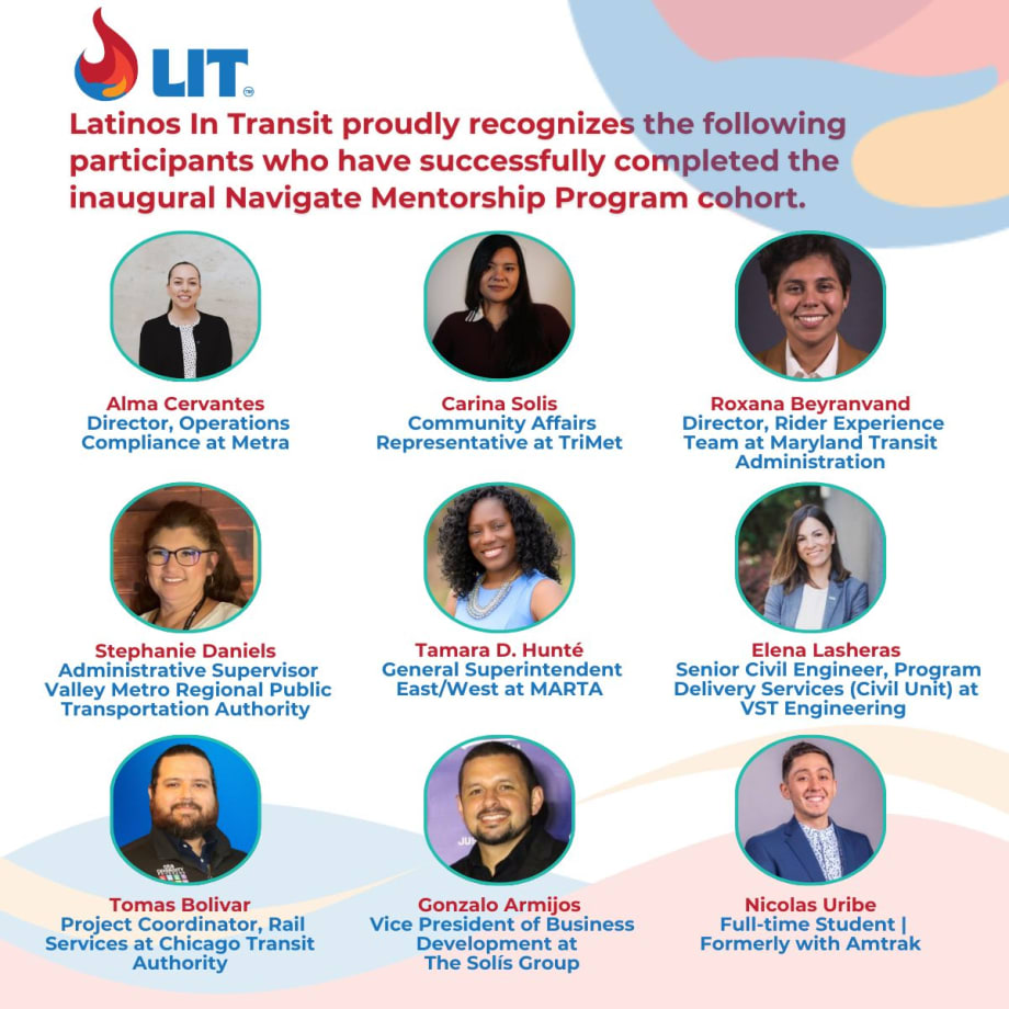 LIT Mentorship Program participants.