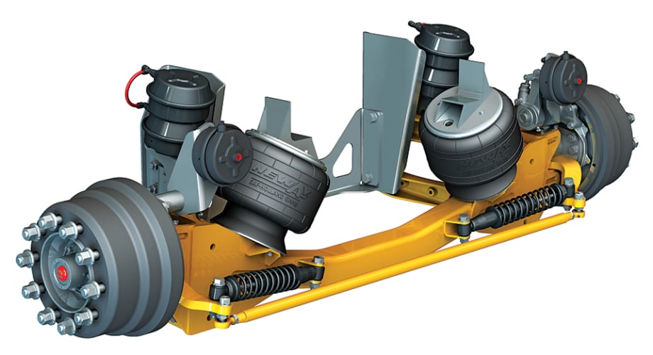 SAF Holland Adds Compact, Low-Maintenance Neway LSZ Lift Axle