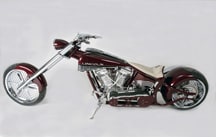 Starting Bid is $25,000 for Lincoln Mark LT-inspired Chopper