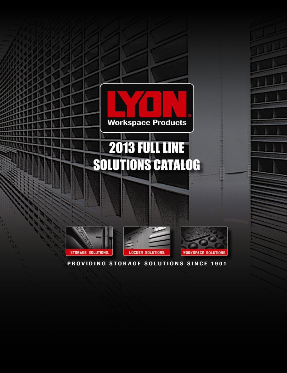 Lyon Workspace Products Introduces Its 2013 Catalog