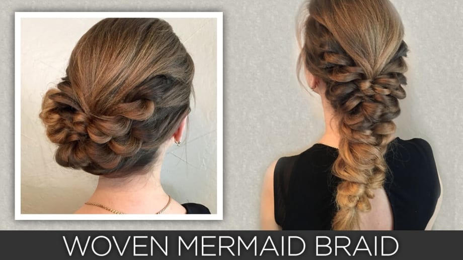 Video How-To: Woven Mermaid Braid from Lala's Updos