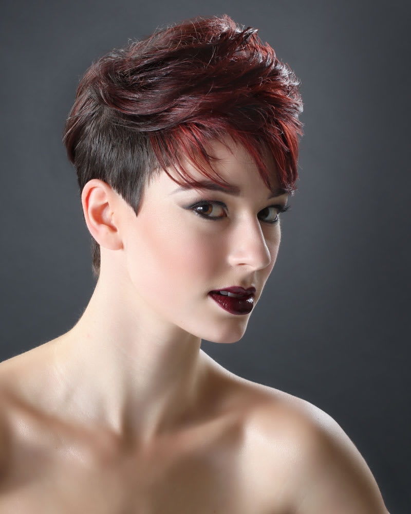 Pixie Cut and Color Transformation by Studio MZ Salon and Spa